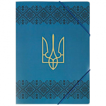 Купить Папка пластиковая A4 на резинках "UKRAINE DECOR" Buromax  оптом